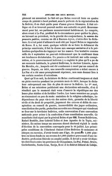 Annuaire des deux mondes histoire générale des divers états