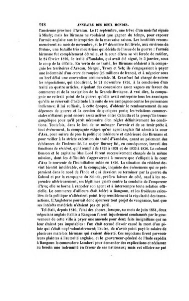 Annuaire des deux mondes histoire générale des divers états