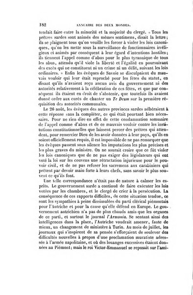 Annuaire des deux mondes histoire générale des divers états