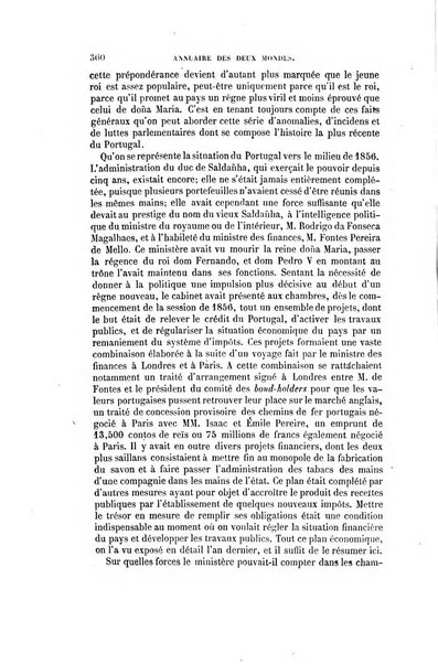 Annuaire des deux mondes histoire générale des divers états