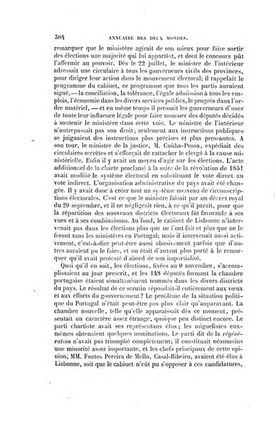 Annuaire des deux mondes histoire générale des divers états