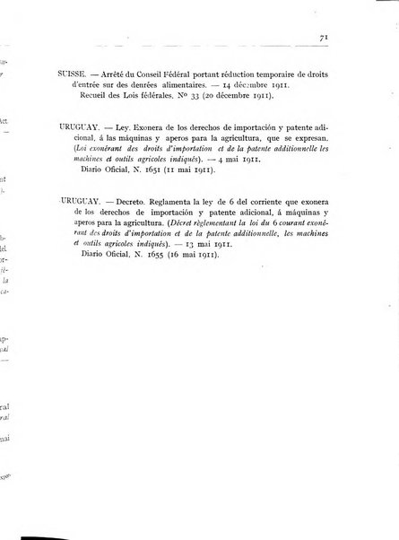 Annuaire international de legislation agricole