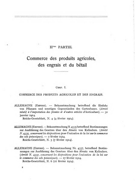 Annuaire international de legislation agricole