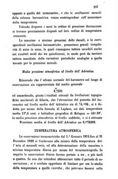 Annuario dell'Osservatorio dell'Universita di Bologna