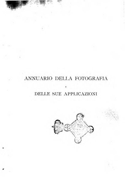 Annuario della fotografia e delle sue applicazioni