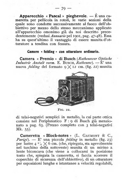 Annuario della fotografia e delle sue applicazioni