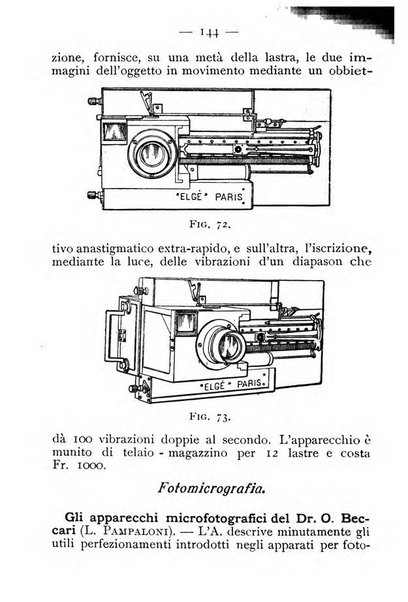 Annuario della fotografia e delle sue applicazioni