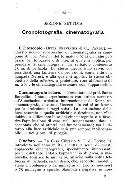 Annuario della fotografia e delle sue applicazioni