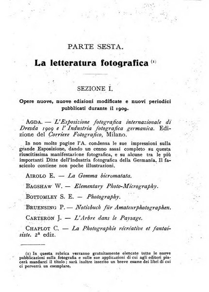 Annuario della fotografia e delle sue applicazioni