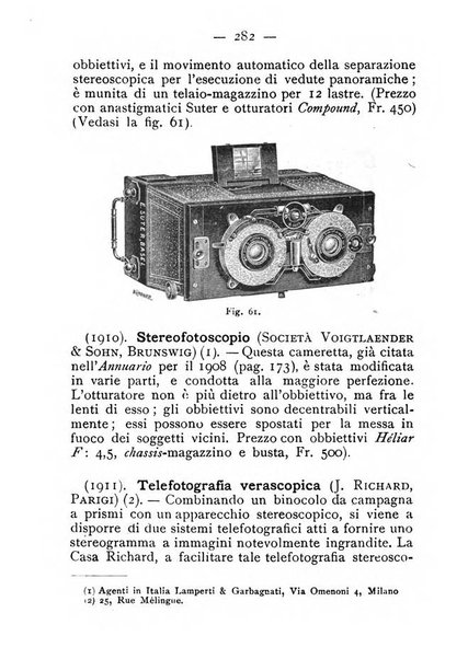 Annuario della fotografia e delle sue applicazioni