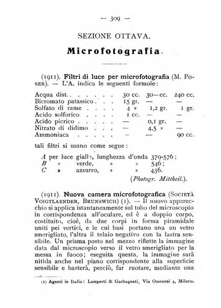 Annuario della fotografia e delle sue applicazioni