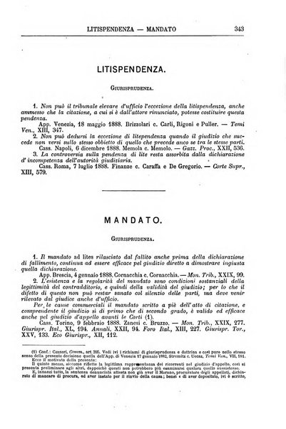 Annuario della procedura civile