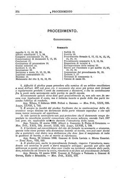 Annuario della procedura civile