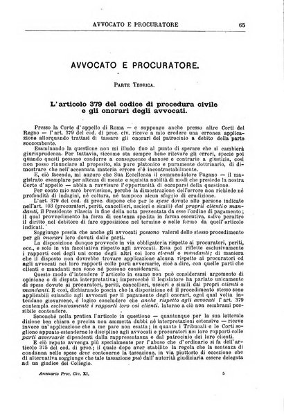 Annuario della procedura civile