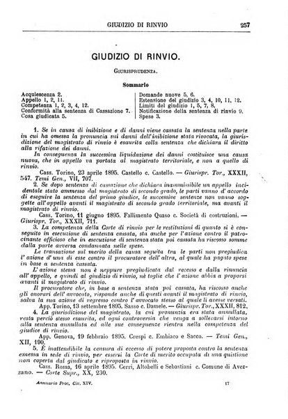 Annuario della procedura civile