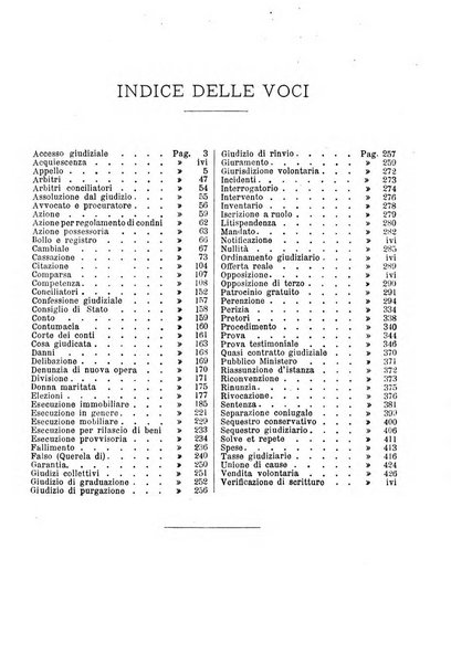 Annuario della procedura civile