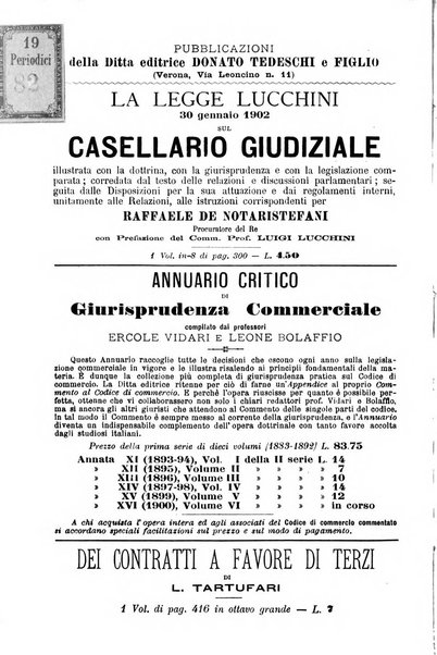 Annuario della procedura civile