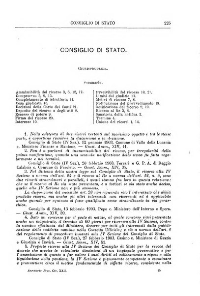 Annuario della procedura civile