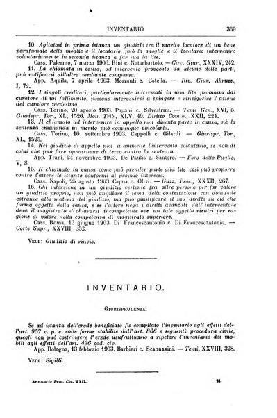 Annuario della procedura civile