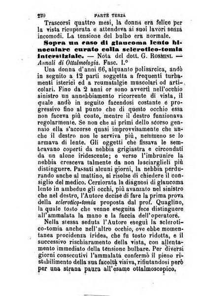 Annuario delle scienze mediche riassunto delle piu importanti pubblicazioni dell'anno