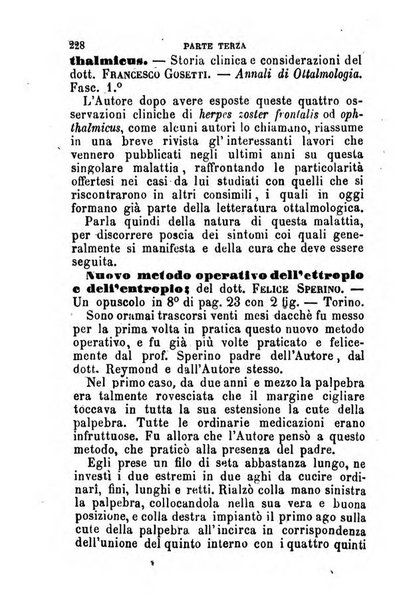 Annuario delle scienze mediche riassunto delle piu importanti pubblicazioni dell'anno