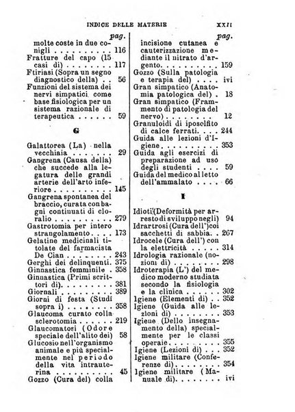 Annuario delle scienze mediche riassunto delle piu importanti pubblicazioni dell'anno