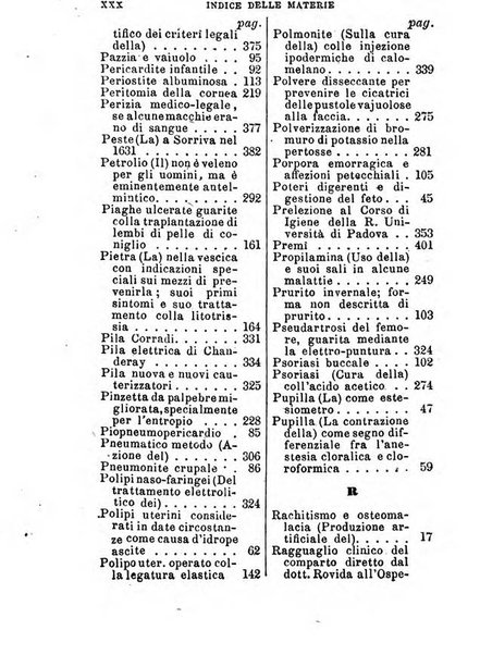 Annuario delle scienze mediche riassunto delle piu importanti pubblicazioni dell'anno