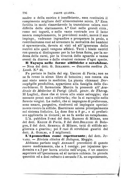 Annuario delle scienze mediche riassunto delle piu importanti pubblicazioni dell'anno