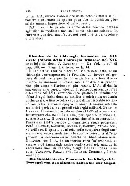 Annuario delle scienze mediche riassunto delle piu importanti pubblicazioni dell'anno