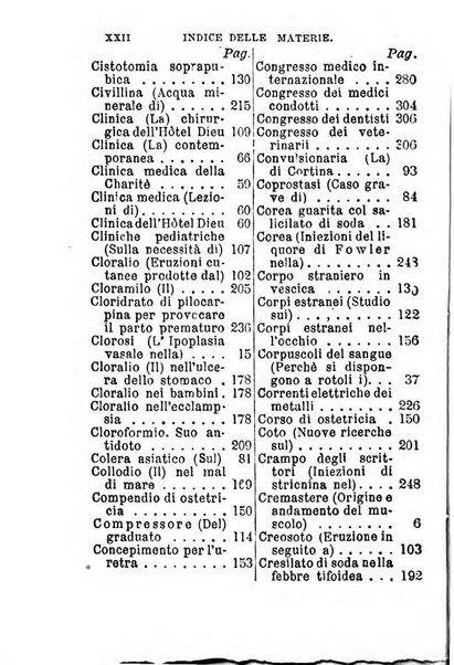 Annuario delle scienze mediche riassunto delle piu importanti pubblicazioni dell'anno