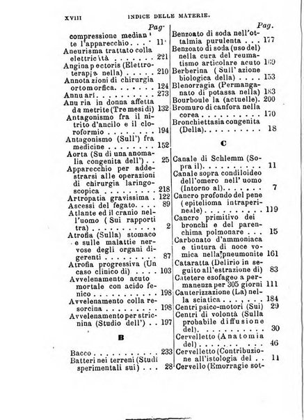 Annuario delle scienze mediche riassunto delle piu importanti pubblicazioni dell'anno