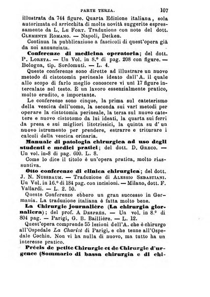 Annuario delle scienze mediche riassunto delle piu importanti pubblicazioni dell'anno