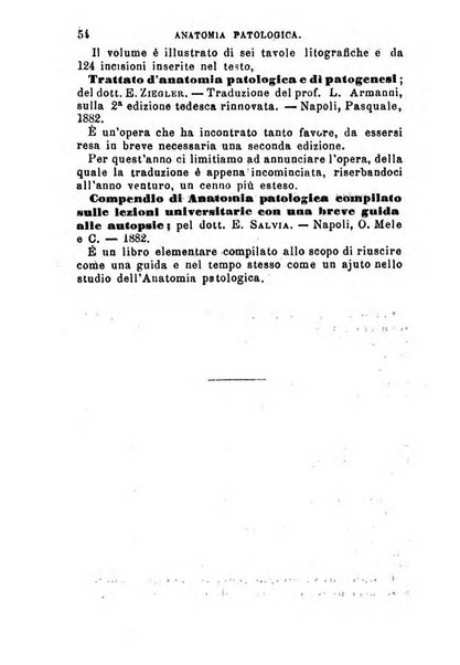 Annuario delle scienze mediche riassunto delle piu importanti pubblicazioni dell'anno