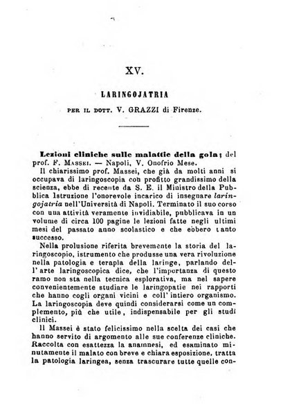 Annuario delle scienze mediche riassunto delle piu importanti pubblicazioni dell'anno