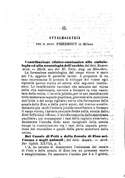 Annuario delle scienze mediche riassunto delle piu importanti pubblicazioni dell'anno