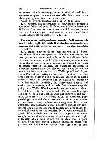 Annuario delle scienze mediche riassunto delle piu importanti pubblicazioni dell'anno