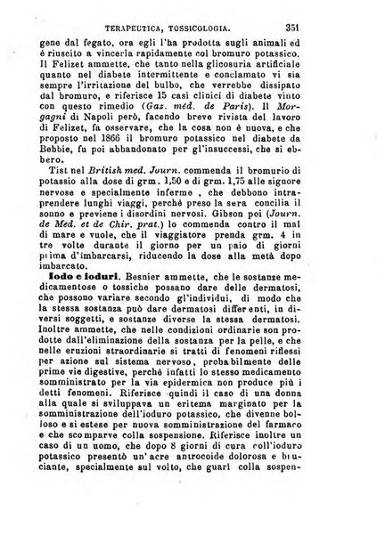 Annuario delle scienze mediche riassunto delle piu importanti pubblicazioni dell'anno