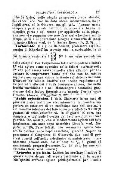 Annuario delle scienze mediche riassunto delle piu importanti pubblicazioni dell'anno