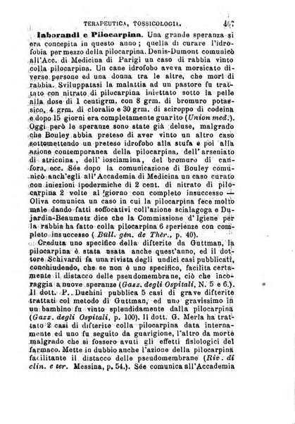 Annuario delle scienze mediche riassunto delle piu importanti pubblicazioni dell'anno