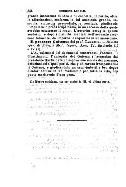 Annuario delle scienze mediche riassunto delle piu importanti pubblicazioni dell'anno