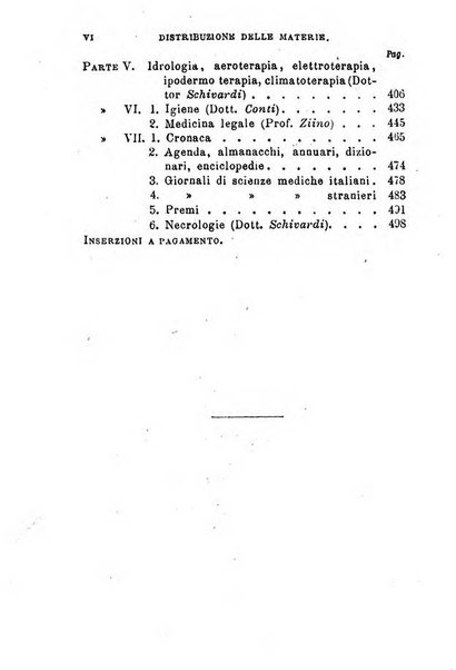 Annuario delle scienze mediche riassunto delle piu importanti pubblicazioni dell'anno