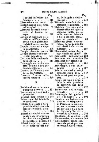 Annuario delle scienze mediche riassunto delle piu importanti pubblicazioni dell'anno