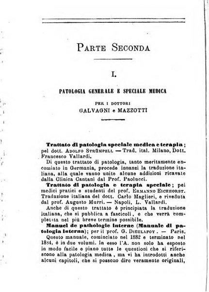 Annuario delle scienze mediche riassunto delle piu importanti pubblicazioni dell'anno