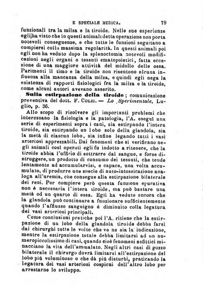 Annuario delle scienze mediche riassunto delle piu importanti pubblicazioni dell'anno