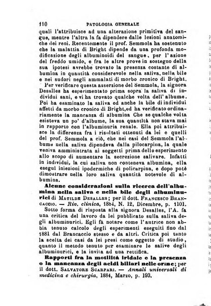 Annuario delle scienze mediche riassunto delle piu importanti pubblicazioni dell'anno