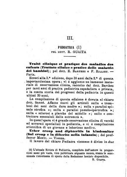 Annuario delle scienze mediche riassunto delle piu importanti pubblicazioni dell'anno