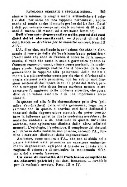 Annuario delle scienze mediche riassunto delle piu importanti pubblicazioni dell'anno