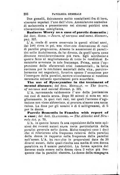 Annuario delle scienze mediche riassunto delle piu importanti pubblicazioni dell'anno