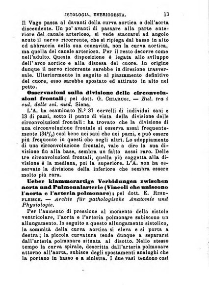 Annuario delle scienze mediche riassunto delle piu importanti pubblicazioni dell'anno