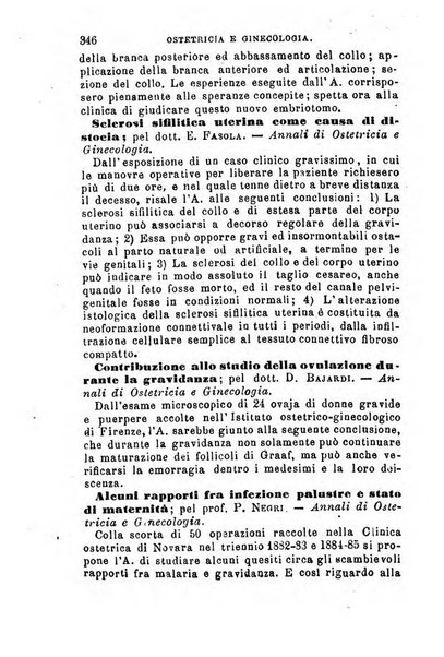 Annuario delle scienze mediche riassunto delle piu importanti pubblicazioni dell'anno